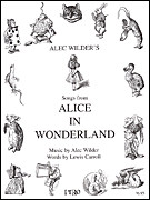 Alice in Wonderland-Songbook piano sheet music cover